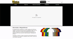 Desktop Screenshot of megauniformes.com.mx